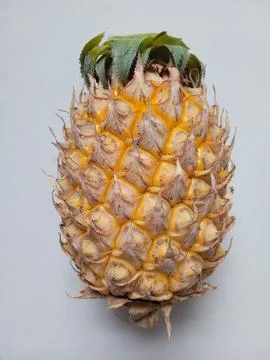 Yellow pineapple Stock Photos