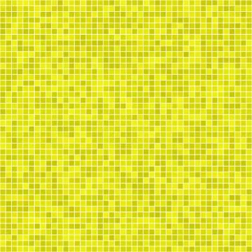 Yellow pixel mosaic background 库存插图