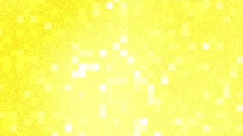 Yellow Pixelated Digital Background Loop. Stock Footage 286435473