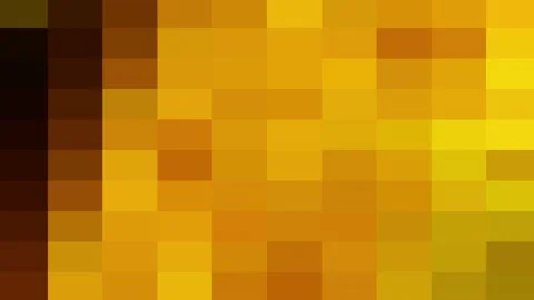 Yellow pixelated smooth elegant gradient animation. Stock Footage 214371428