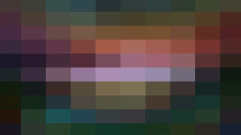 Yellow pixilated background 4K animation. Stock Footage 194418109