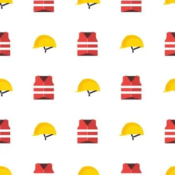Yellow plastic helmet or construction safety hard hat engineer head safe Stock Illustration
