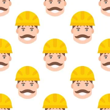 Yellow plastic helmet or construction safety hard hat engineer head safe 스톡 일러스트