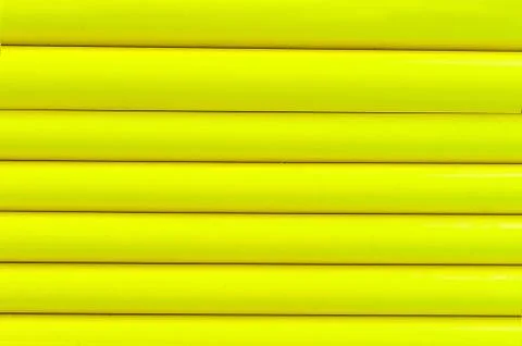 Yellow plastic tubing pattern texture background Stock Photos