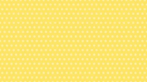 Yellow Polka Dot Pattern 库存插图