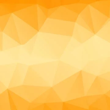 Yellow poly abstract background. Stock Illustration