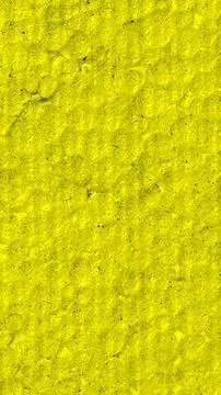 Yellow polystyrene with visible details. background or bextura Stock Photos