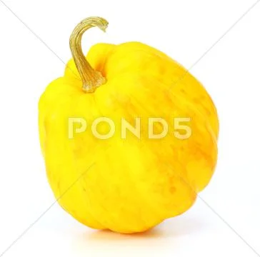 Yellow pumpkin Stock Photos