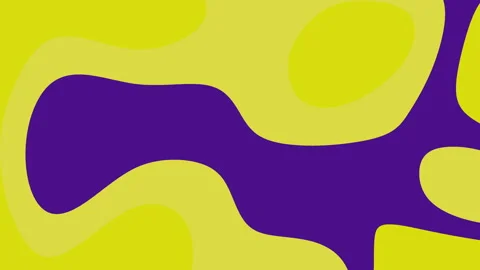 Yellow Purple Liquid Background Stock Footage 339514196