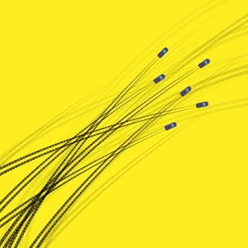 Yellow race background Stock Illustration