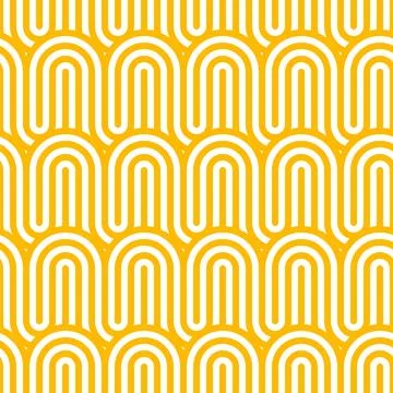 Yellow ramen pattern background, pasta noodle food Illustrazione stock