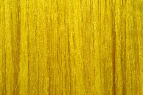 Yellow of Raw silk thread for background Stock Photos