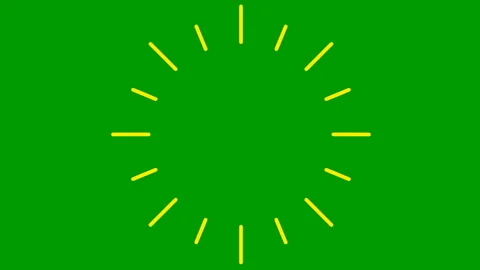 Yellow ray green Stock Footage 224278174