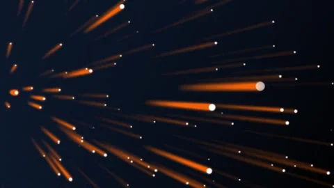 Yellow rays light abstract background for project screen overlay Stock Footage 293997186