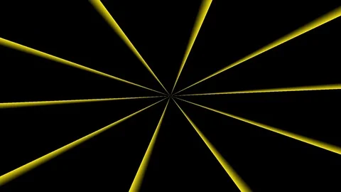 Yellow Rays Looping Full HD Stock Footage 105678593