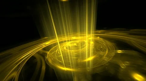 Yellow rays seamless looping background d6105_L Stock Footage 10834970