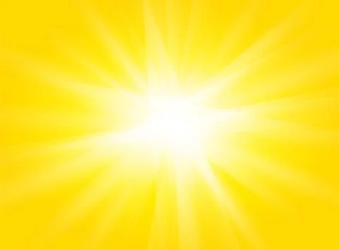Yellow rays sun summer texture background Illustrazione stock