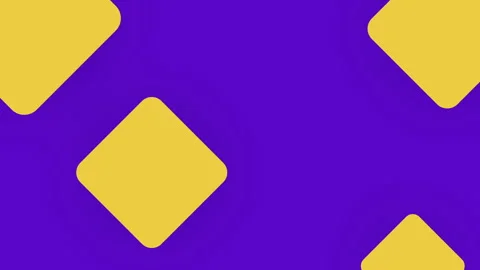 Yellow rectangle animated background Stock Footage 242486322