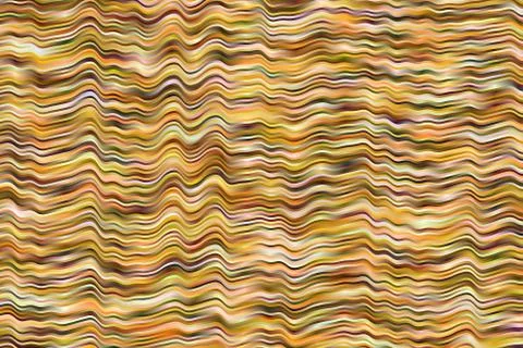 Yellow, red and dark waves abstract vector background. Simple pattern. Stock Illustration