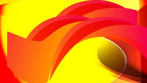 Yellow Red background with dynamic abstract Wallpaper Stock Photos