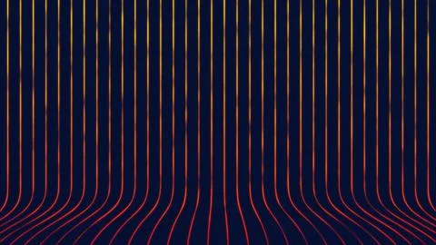 Yellow-red light lines Stock Photos