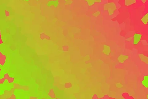 Yellow red low poly crystal background. Polygon design pattern. illustration, Stock Illustration