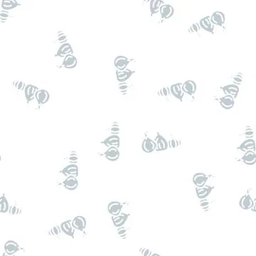 Yellow red onion glyph vector seamless pattern Stock Illustration