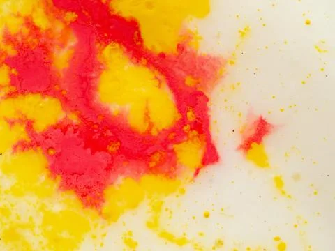 Yellow red pattern on bright background. Close up shot. Abstract background Stock Photos