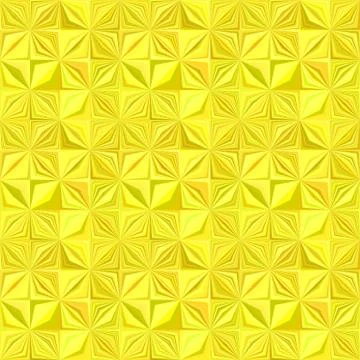 Yellow repeating striped shape pattern - vector mosaic tile background イラスト素材