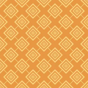  yellow retro asian geometric pattern Stock Illustration