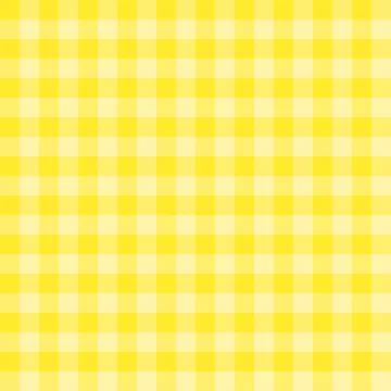Yellow retro textile plaid Stock Illustration