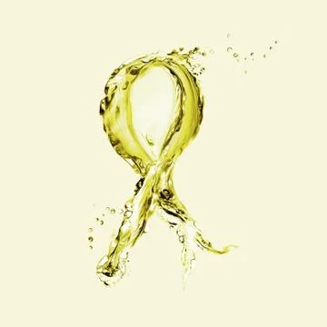Yellow Ribbon Stock Illustration