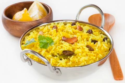 Yellow rice Stock Photos