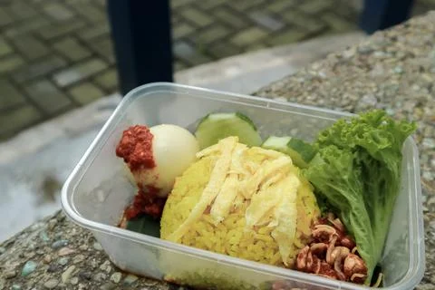 Yellow rice Foto stock