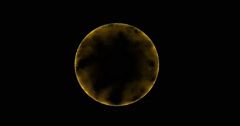 Yellow ring of lightning, planet earth, globe made of particles metaverse Stock Footage 171390002