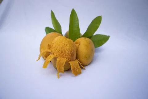Yellow ripe mango Stock Photos