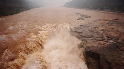 The Yellow River China Stock Footage 71164705