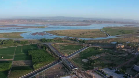 Yellow river in Shanxi Stock-Footage 157045618