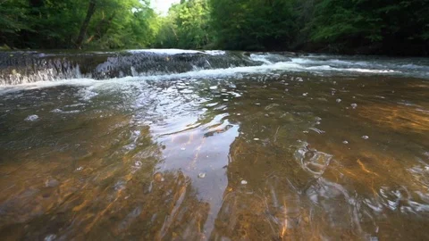 Yellow River slow-mo Stock Footage 112146320