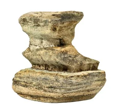 Yellow river stone Foto stock