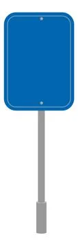 Yellow road sign, triangular traffic symbol Stock Illustration