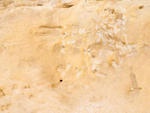 Yellow rocky surface Stock Photos