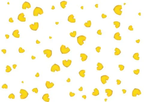 Yellow rose petals. Stock Illustration