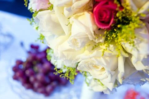 Yellow roses Foto stock