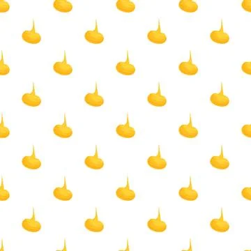 Yellow rutabaga pattern creating a seamless food backdrop Stock Illustration