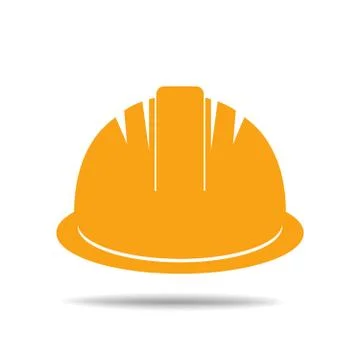 Yellow safety helmet vector Stock Illustration