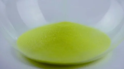 Yellow sand clock Stock Footage 81801786