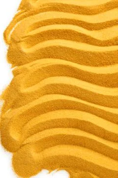 Yellow sand. Stock Photos