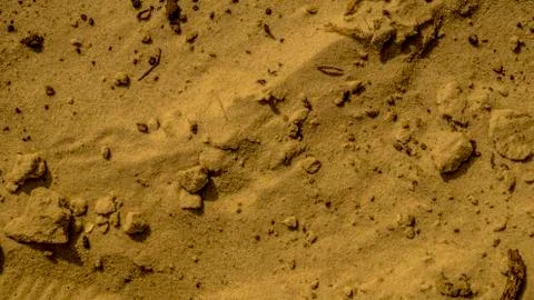 Yellow sand Stock Photos