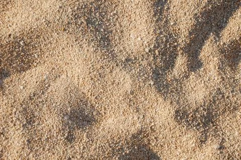 Yellow sand Stock Photos